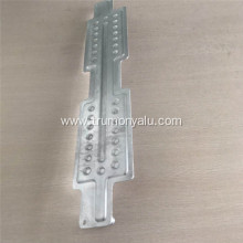 Aluminum thermal collection plate for solar panel